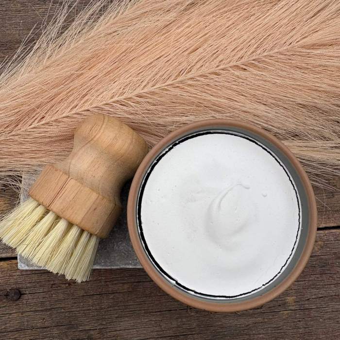 solid tallow dish soap dawn alternative non toxic chemical free wood dish brush ceramic ramekin